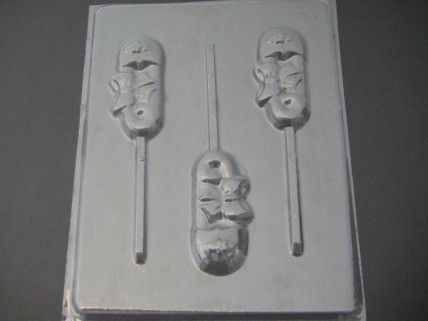 4090 Diaper Pin Baby Chocolate or Hard Candy Lollipop Mold